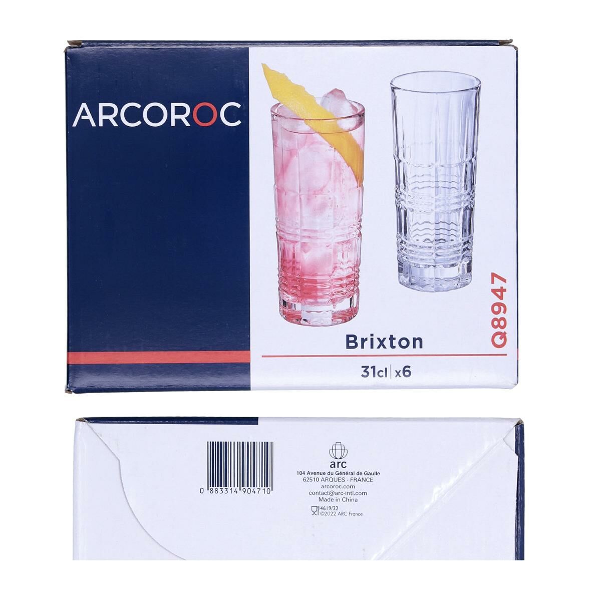 Glasset Arcoroc Brixton Transparent Glas 310 ml (6 antal) - 3