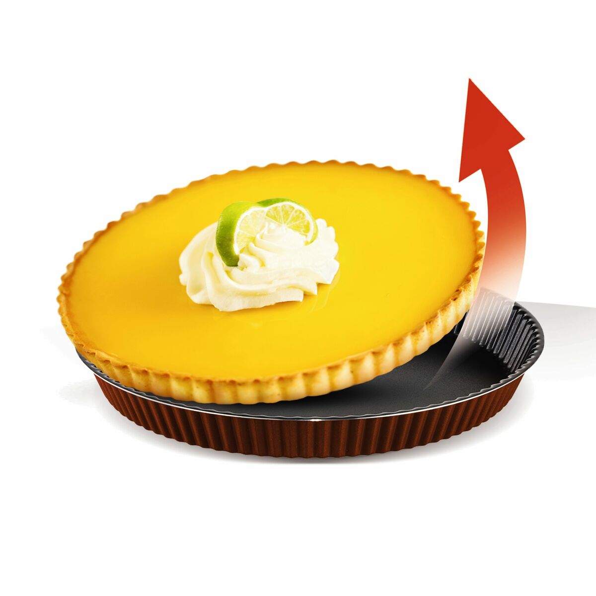 Ttartelettform Tefal Ø 30 cm Brun - 6