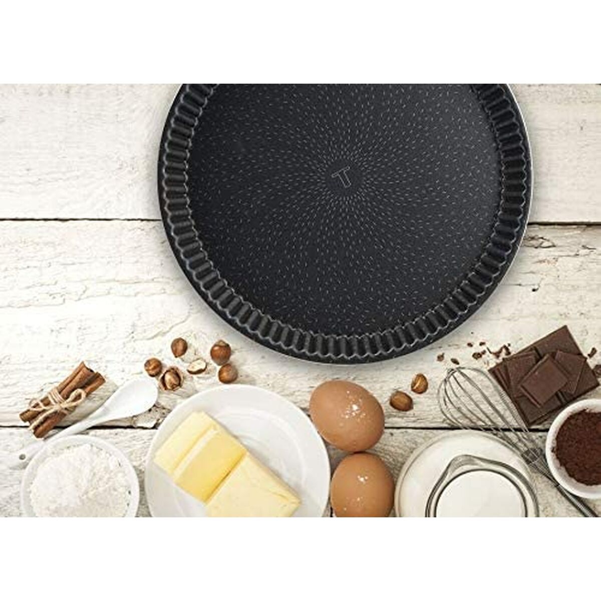 Ttartelettform Tefal Ø 30 cm Brun - 5