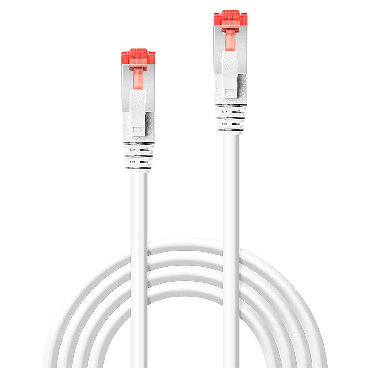 Nätkabel UTP Styv Kategori 6 LINDY Vit 20 m (1 antal) - 3