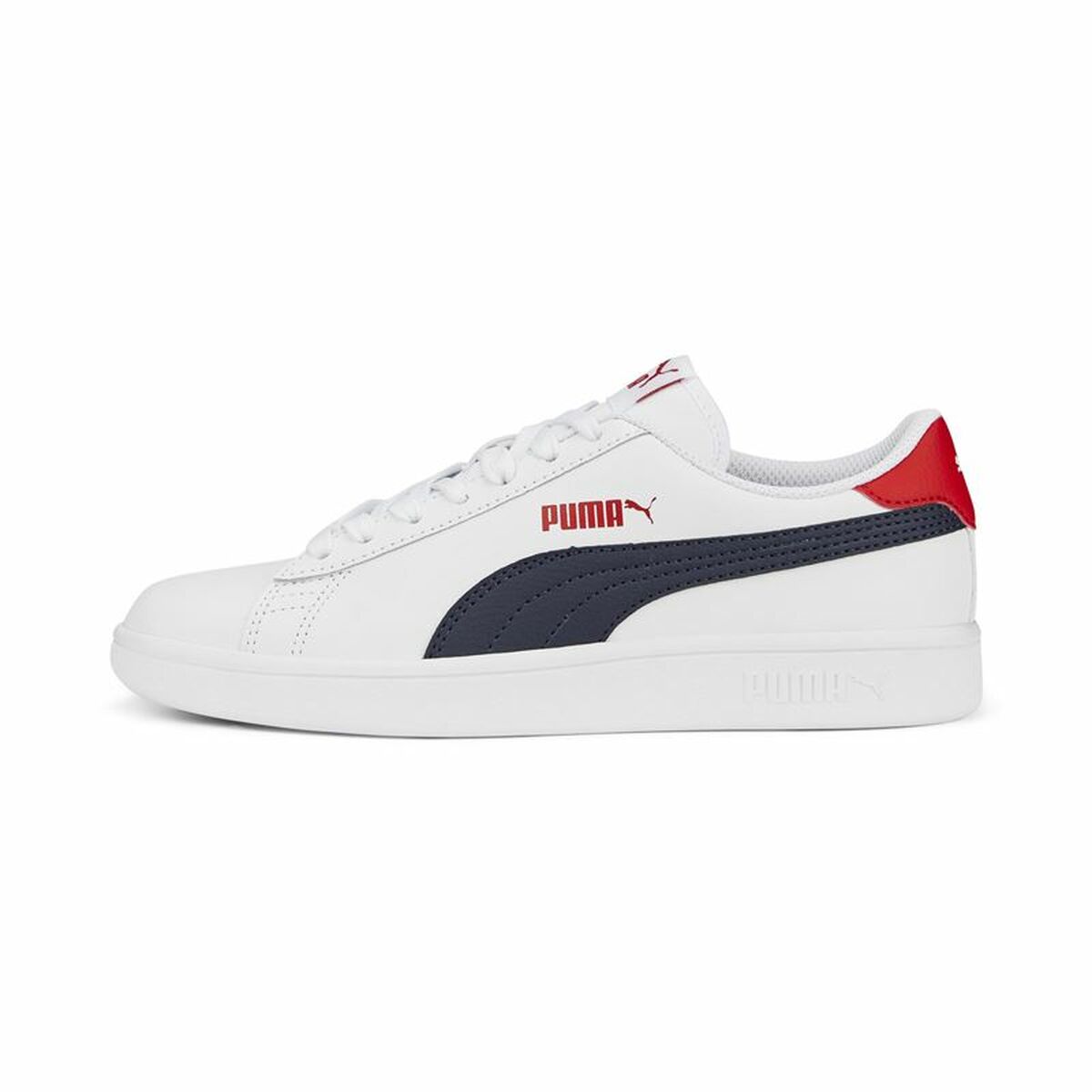 Sportskor för barn Puma Smash V2 L Vit - 3
