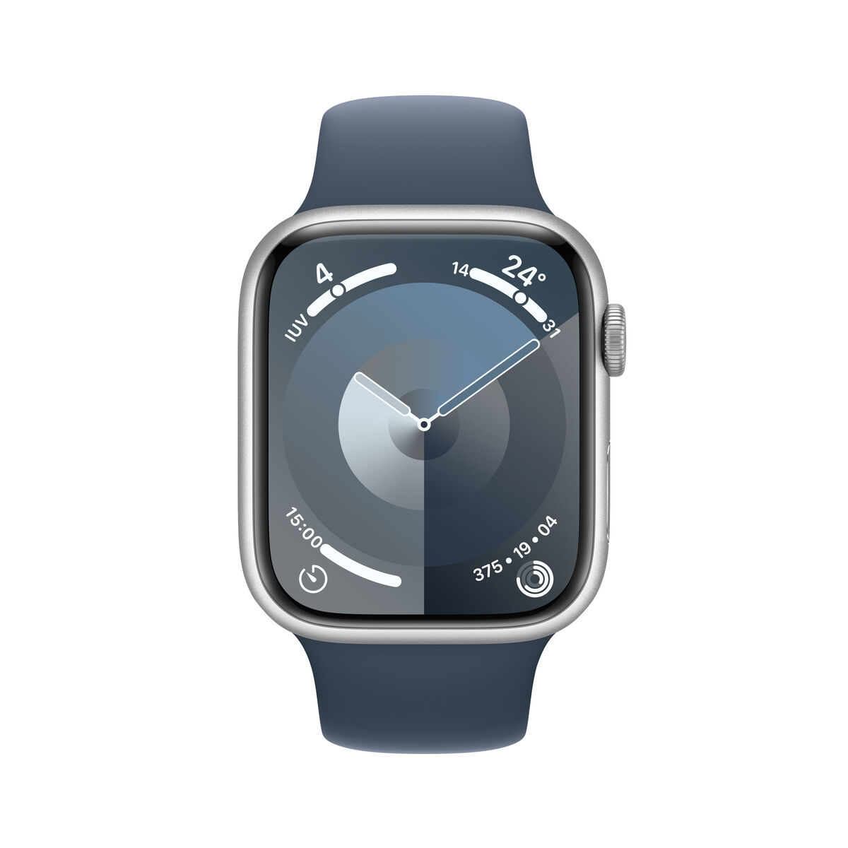 Smartklocka Apple Watch Series 9 + Cellular Blå Silvrig 45 mm - 2
