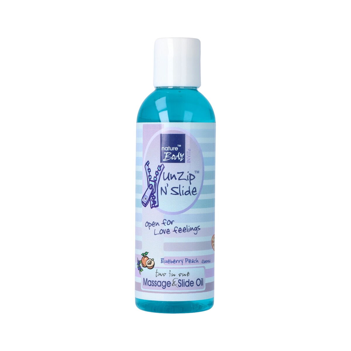 Glidmedel Nature Body 100 ml Persika Blåbär - 2