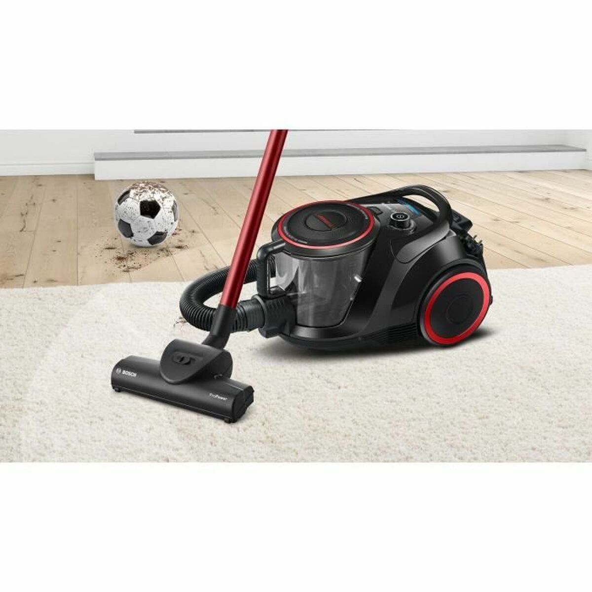 Utsug BOSCH BGS41POW1 Svart Svart/Röd 700 W - 5
