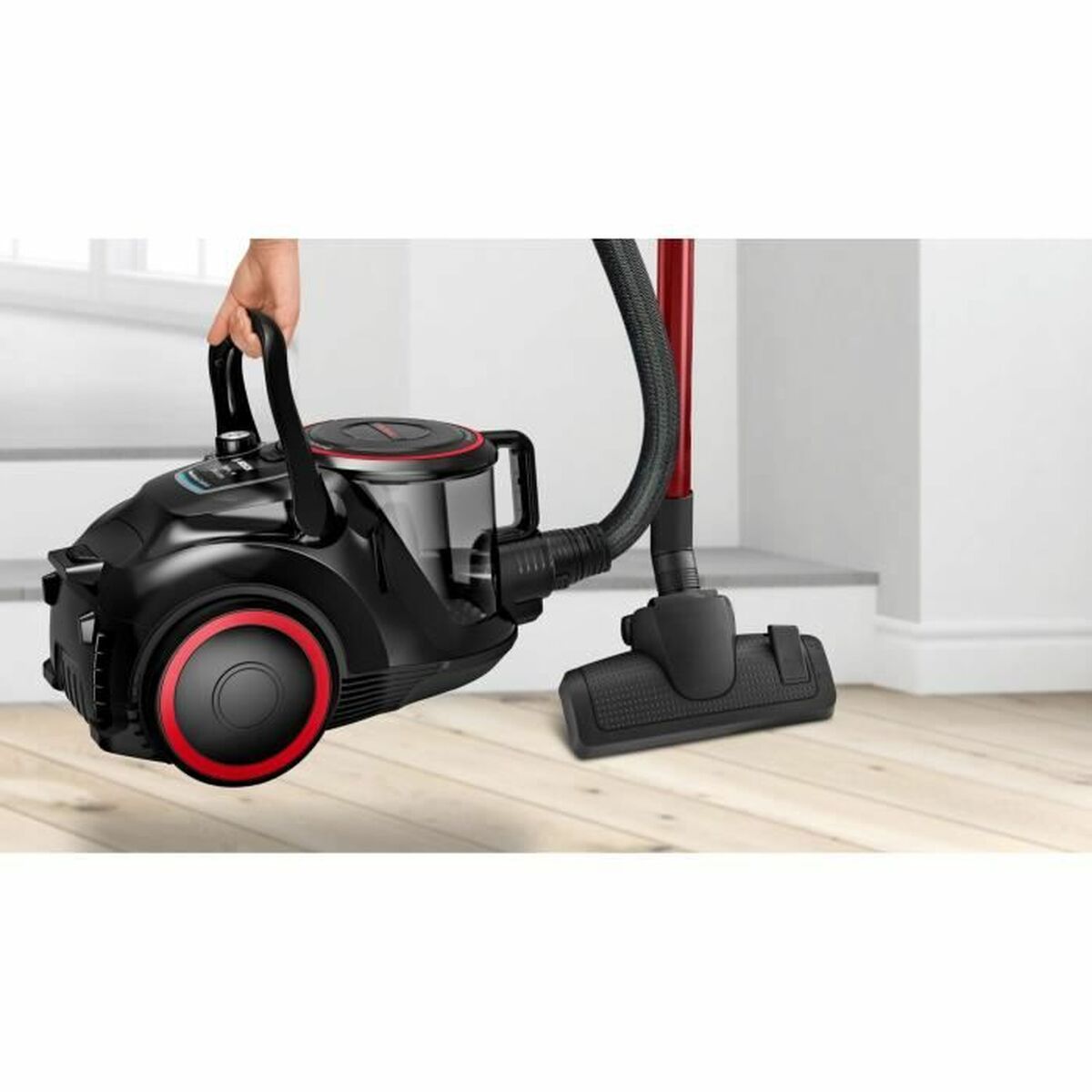 Utsug BOSCH BGS41POW1 Svart Svart/Röd 700 W - 7