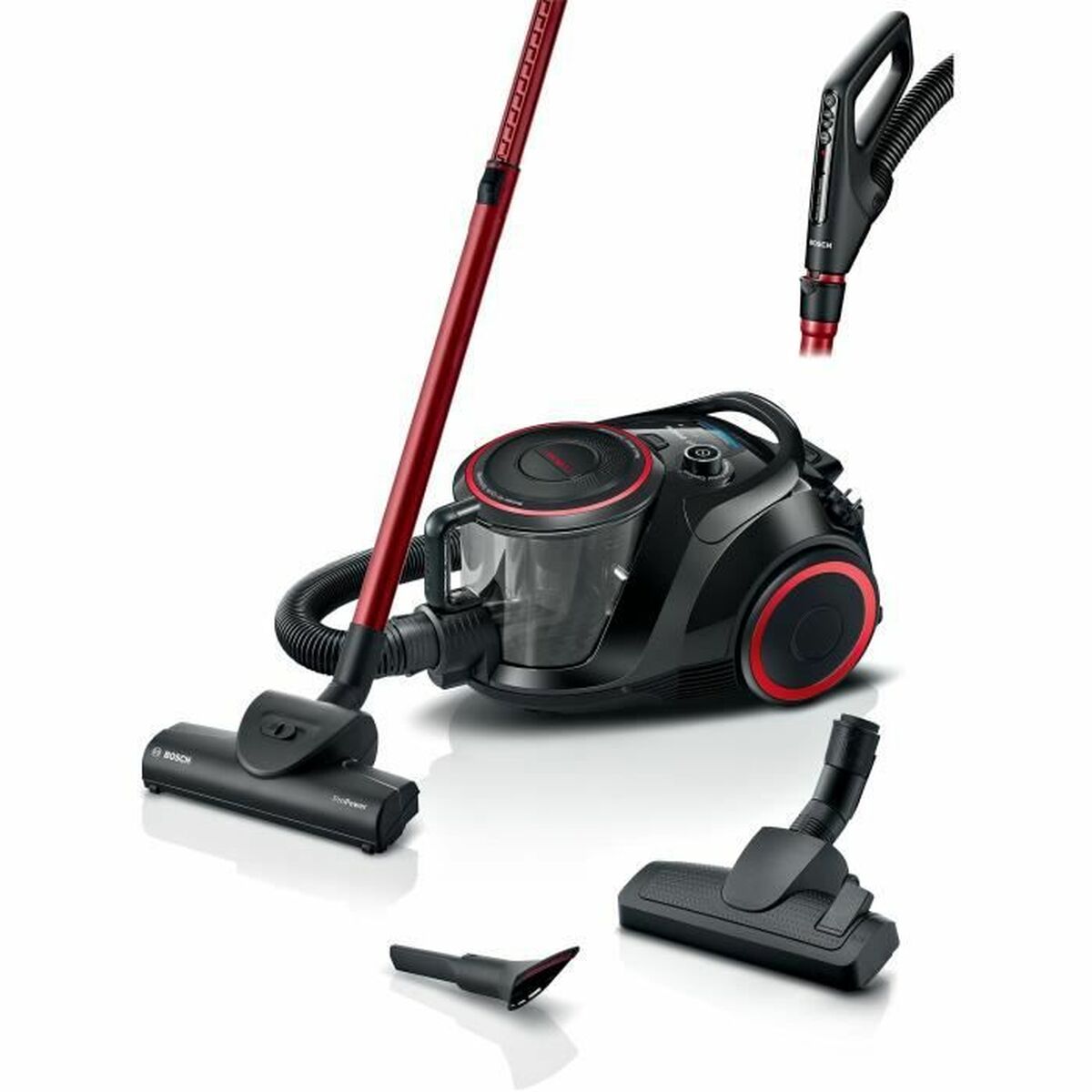 Utsug BOSCH BGS41POW1 Svart Svart/Röd 700 W - 8