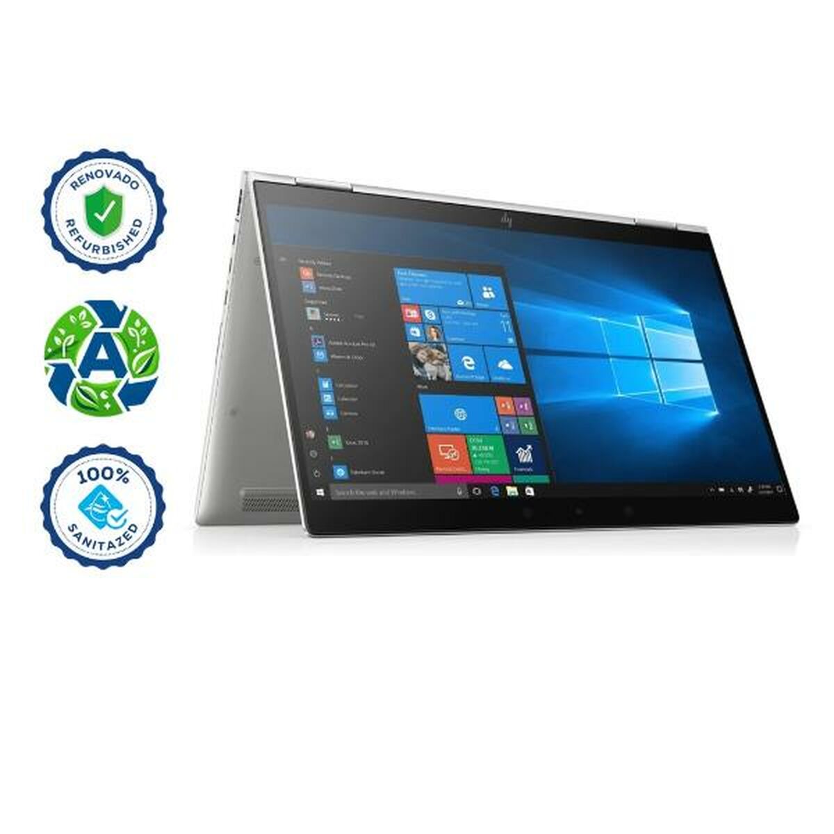 Bärbar dator HP EliteBook X360 13" Intel Core I5-8365U 8 GB RAM 256 GB SSD Qwerty Spanska (Renoverade A) - 2