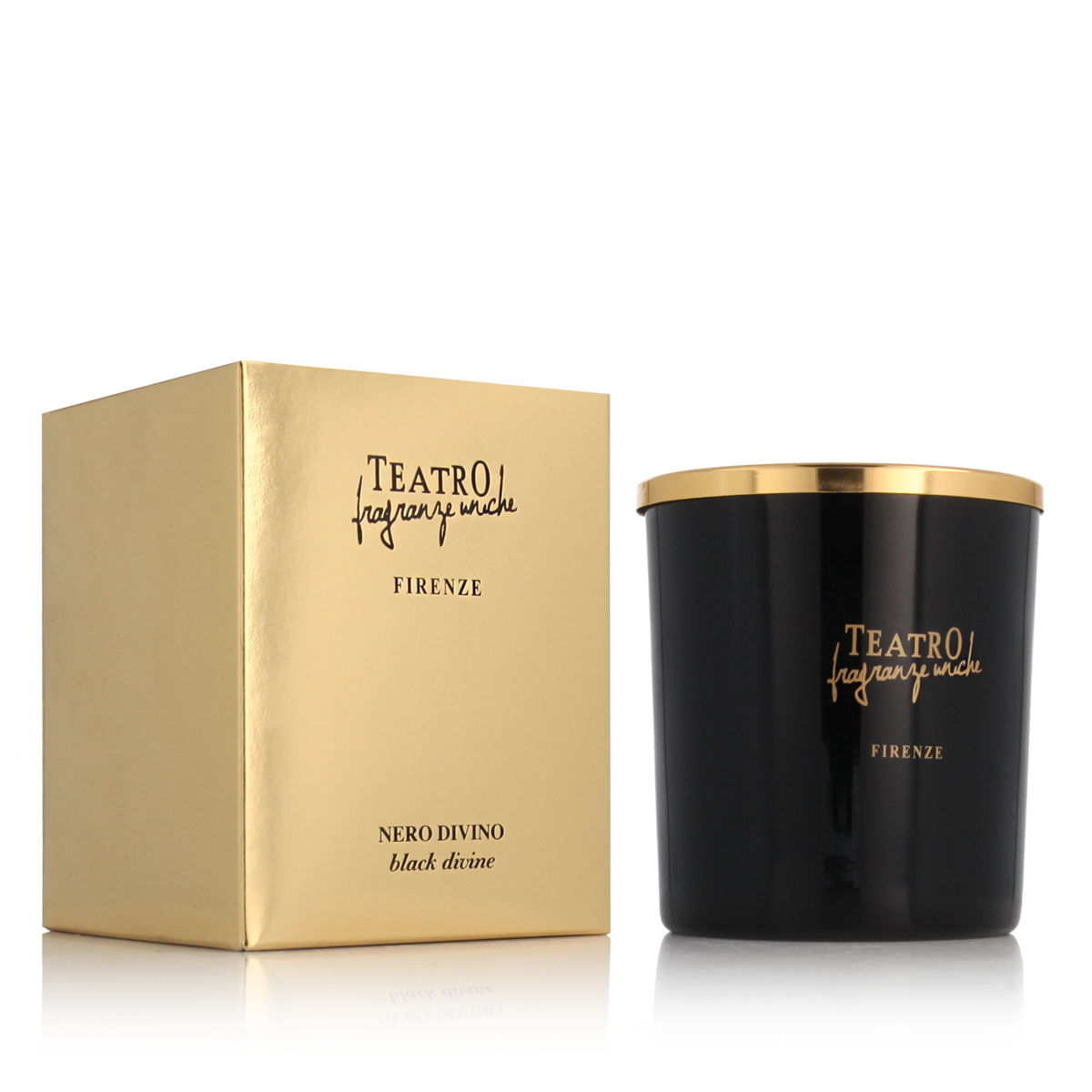 Doftljus Teatro Fragranze Black Divine (180 g)
