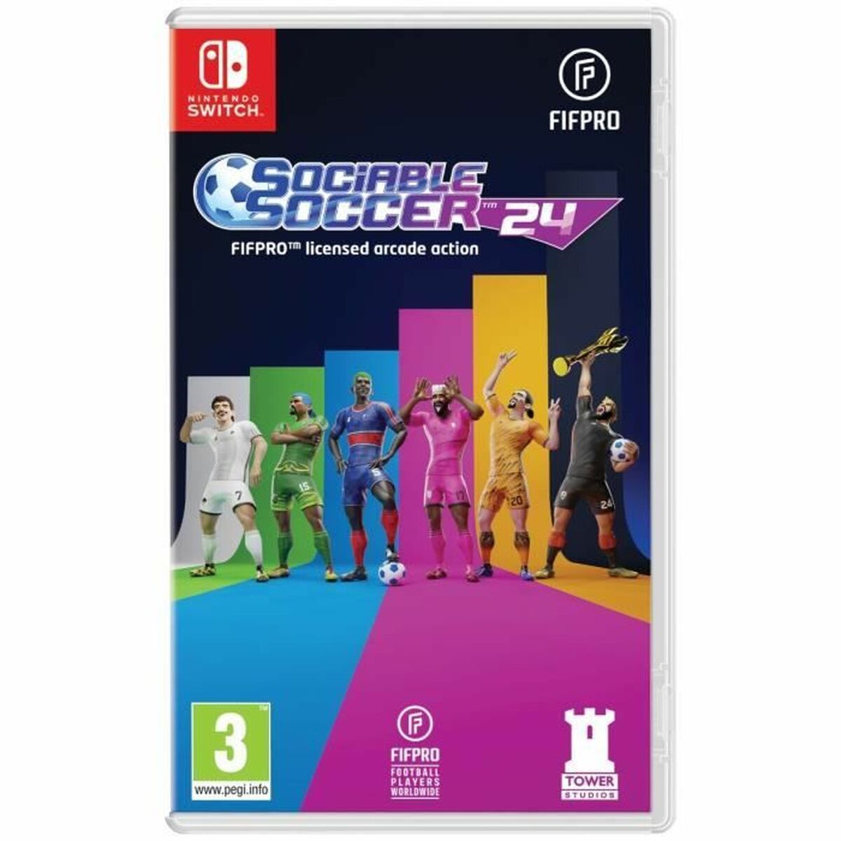 TV-spel för Switch Just For Games Sociable Soccer 24 (FR)