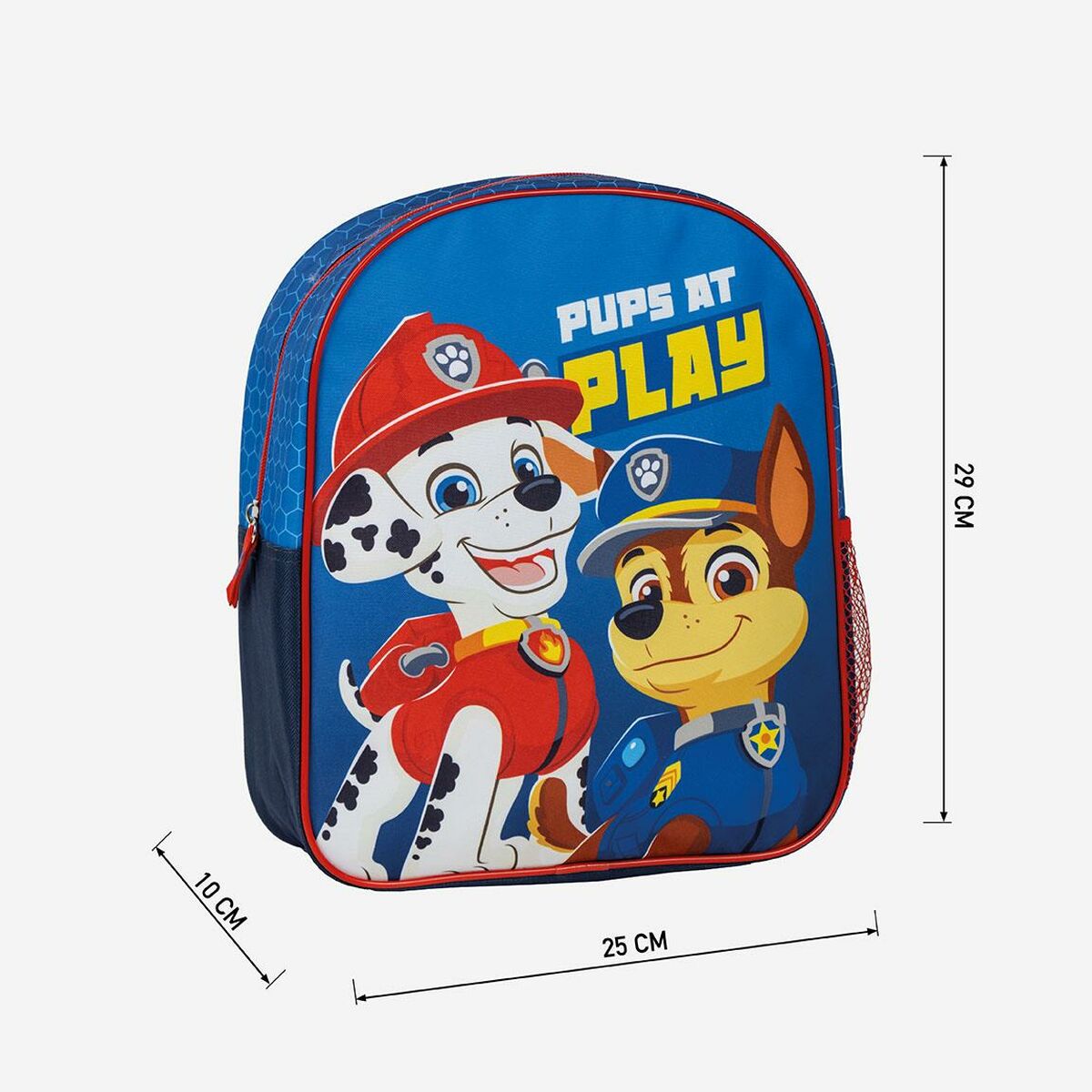 Skolryggsäck The Paw Patrol Blå 8 x 30 x 25 cm - 6