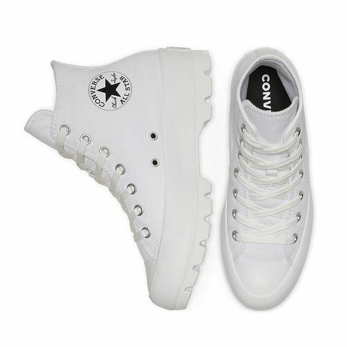 Sportskor Casual Dam Converse All Star Lugged Vit - 4