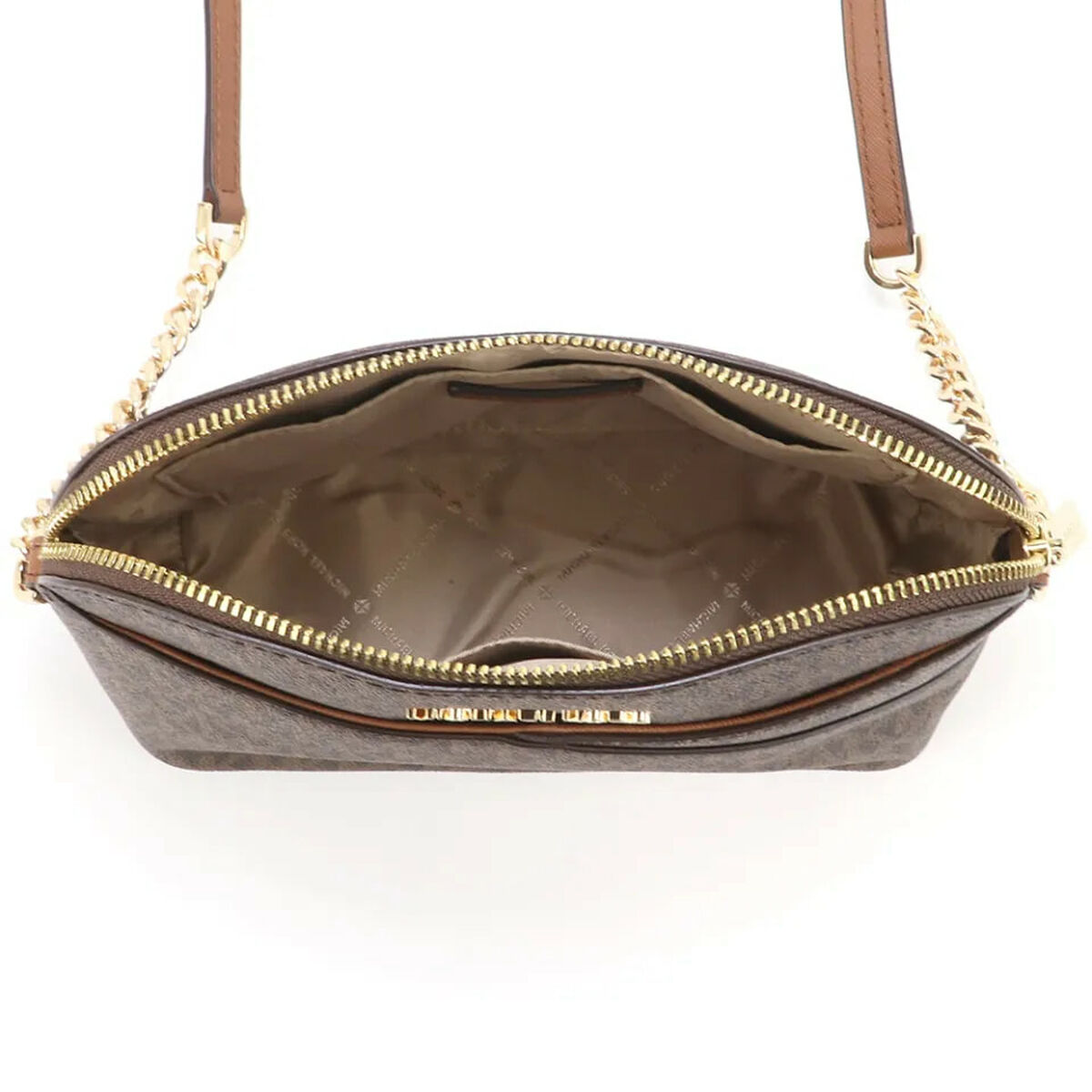 Damväska Michael Kors Jet Set Brun 21 x 16 x 9 cm - 3