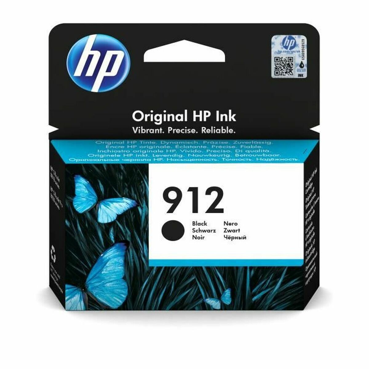 Original Bläckpatron HP 912 8,29 ml Svart - 3