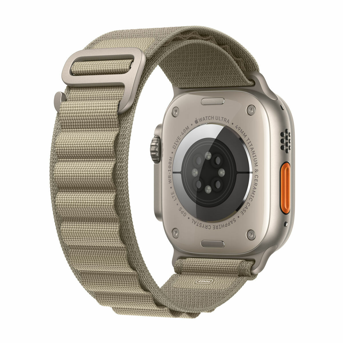 Smartklocka Apple Watch Ultra 2 Grön Gyllene Oliv 49 mm - 2
