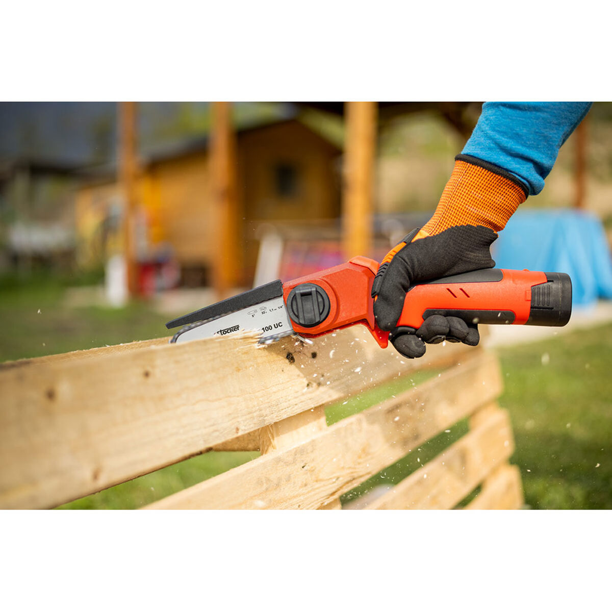 Batteri motorsåg Stocker All-Rounder E100 UC ST-320 - 3