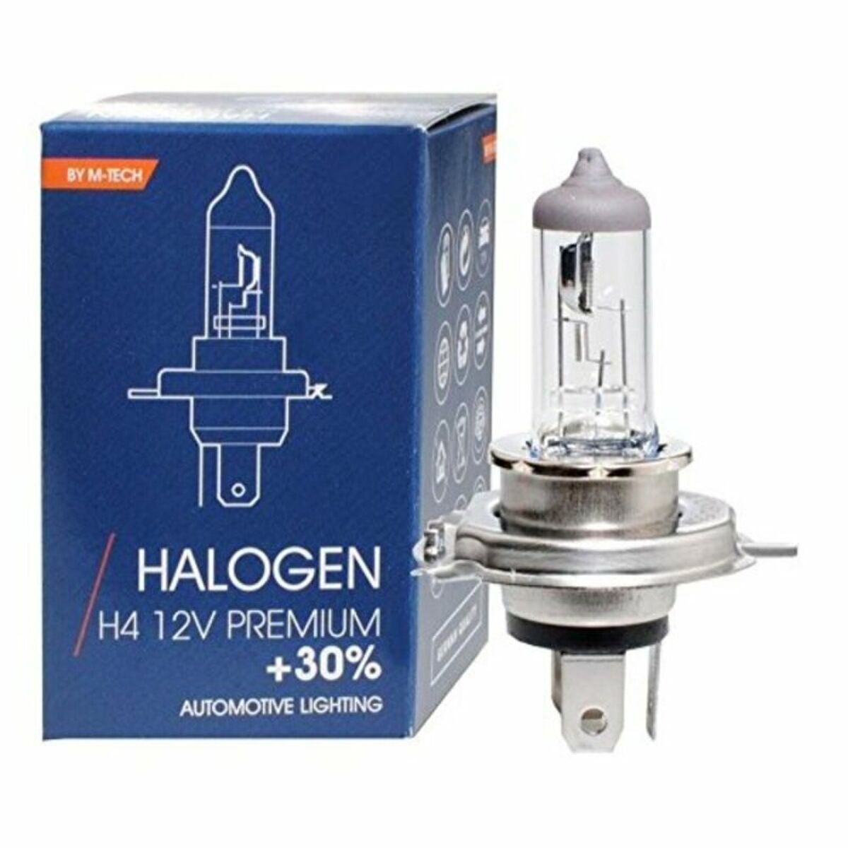 Glödlampa för bil M-Tech Z104 12 V 55 W H4