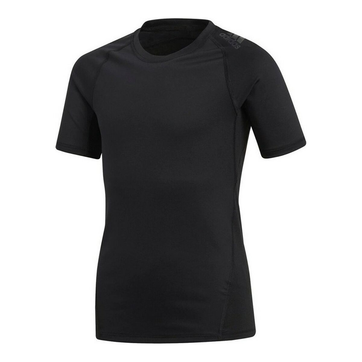Barn T-shirt med kortärm Adidas YB ASK SPR TEE CF7127 Svart - 9