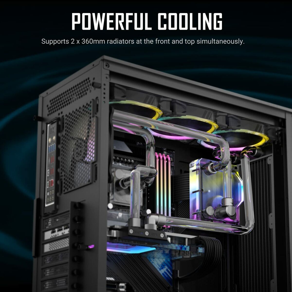 ATX Semitorn Antec AX90 Svart - 2