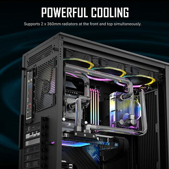 ATX Semitorn Antec AX90 Svart