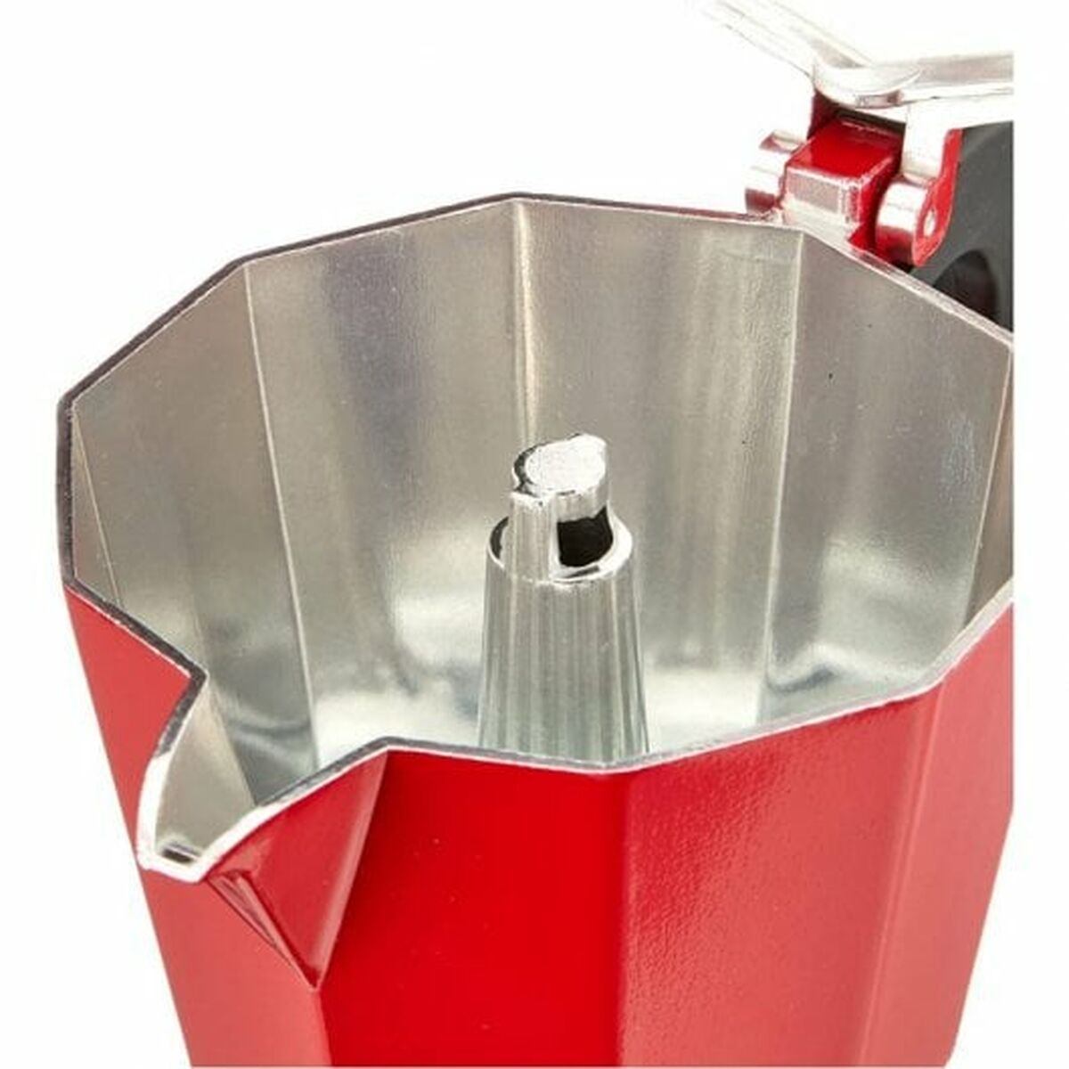 Italiensk Kaffepanna Monix M281709 6 Koppar Röd Jordgubbe - 3
