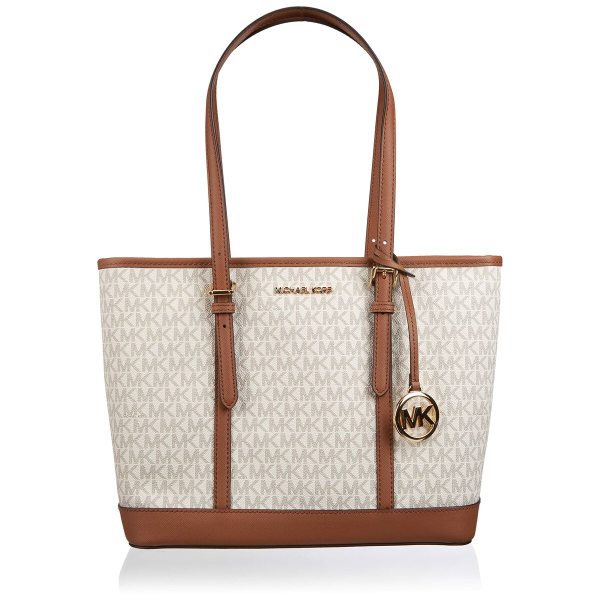 Damväska Michael Kors 35S0GTVT1V-VANILLA Vit 35 x 25 x 13 cm