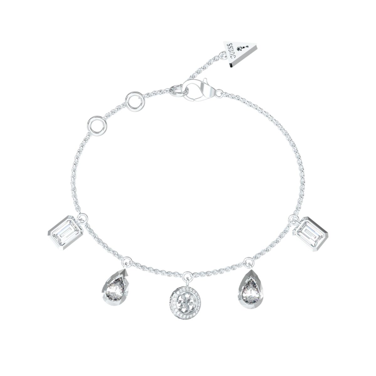 Damarmband Guess JUBB05239JWRHS Silvrig