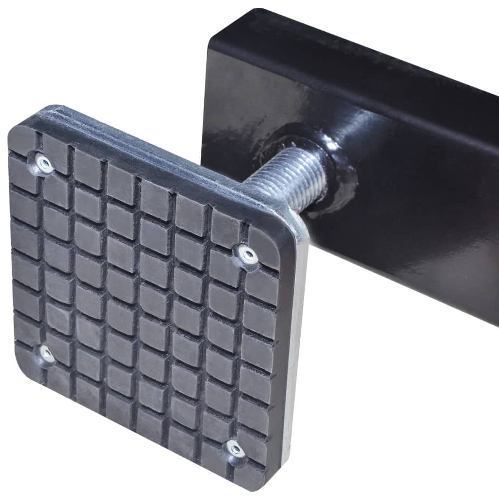 vidaXL Tvärbalksadapter 2 ton röd - 4