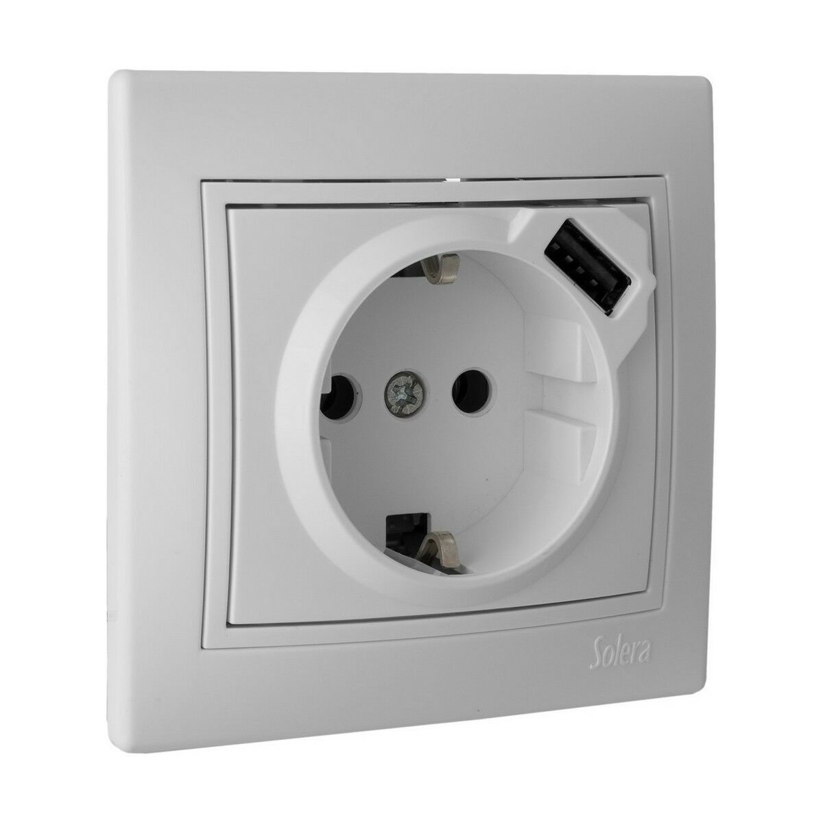 Plug-in base Solera erp60usb-u USB 250 V 16 A Inbäddad, inbyggd - 2