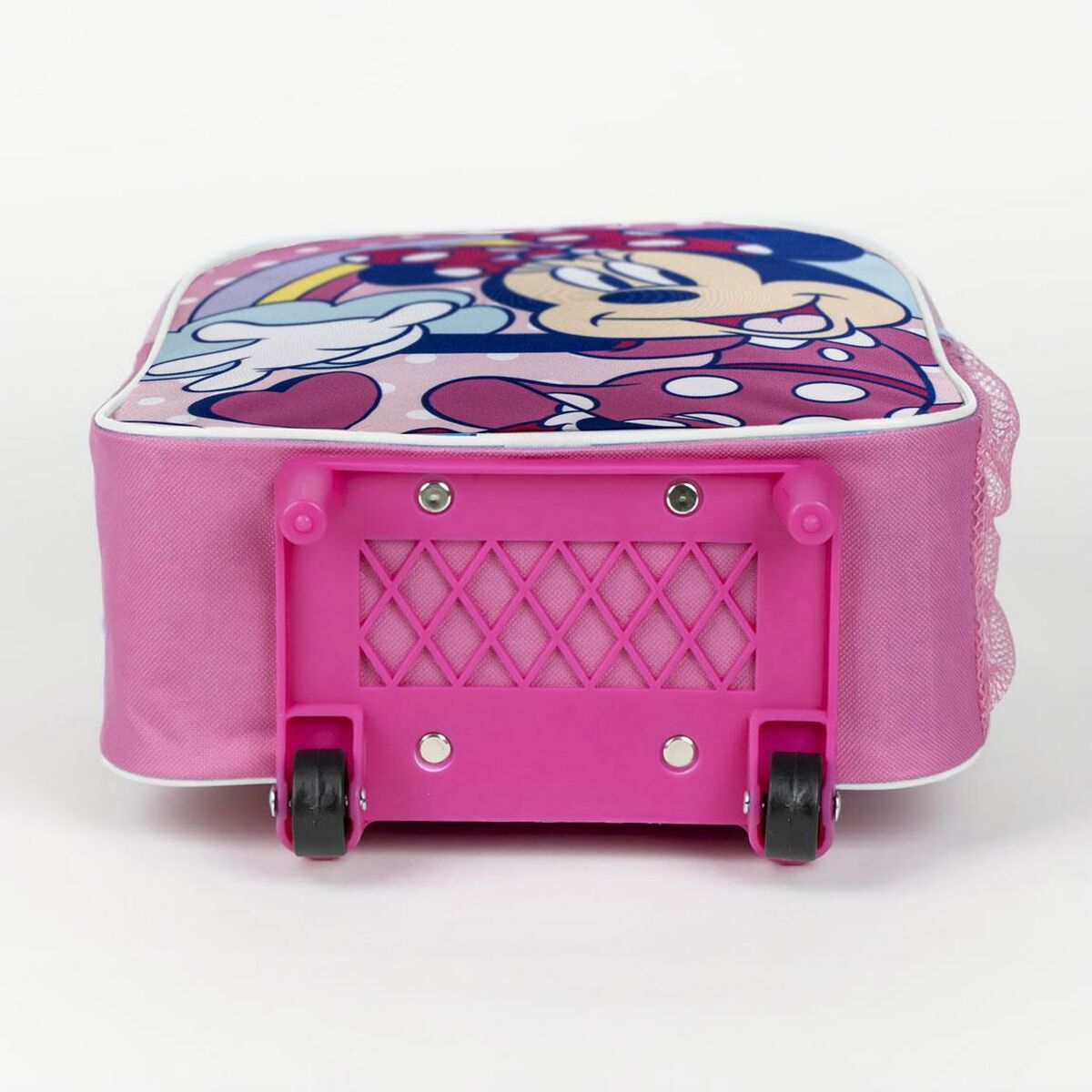 Skolväska med hjul Minnie Mouse Rosa 25 x 28 x 10 cm - 5
