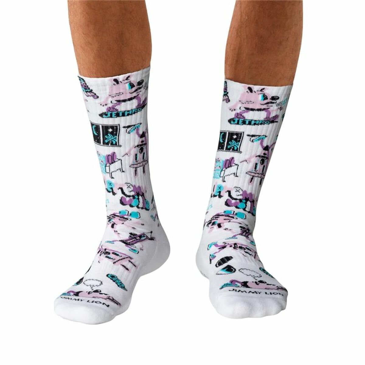 Sportstrumpor Jimmy Lion Jethro Pattern - 2
