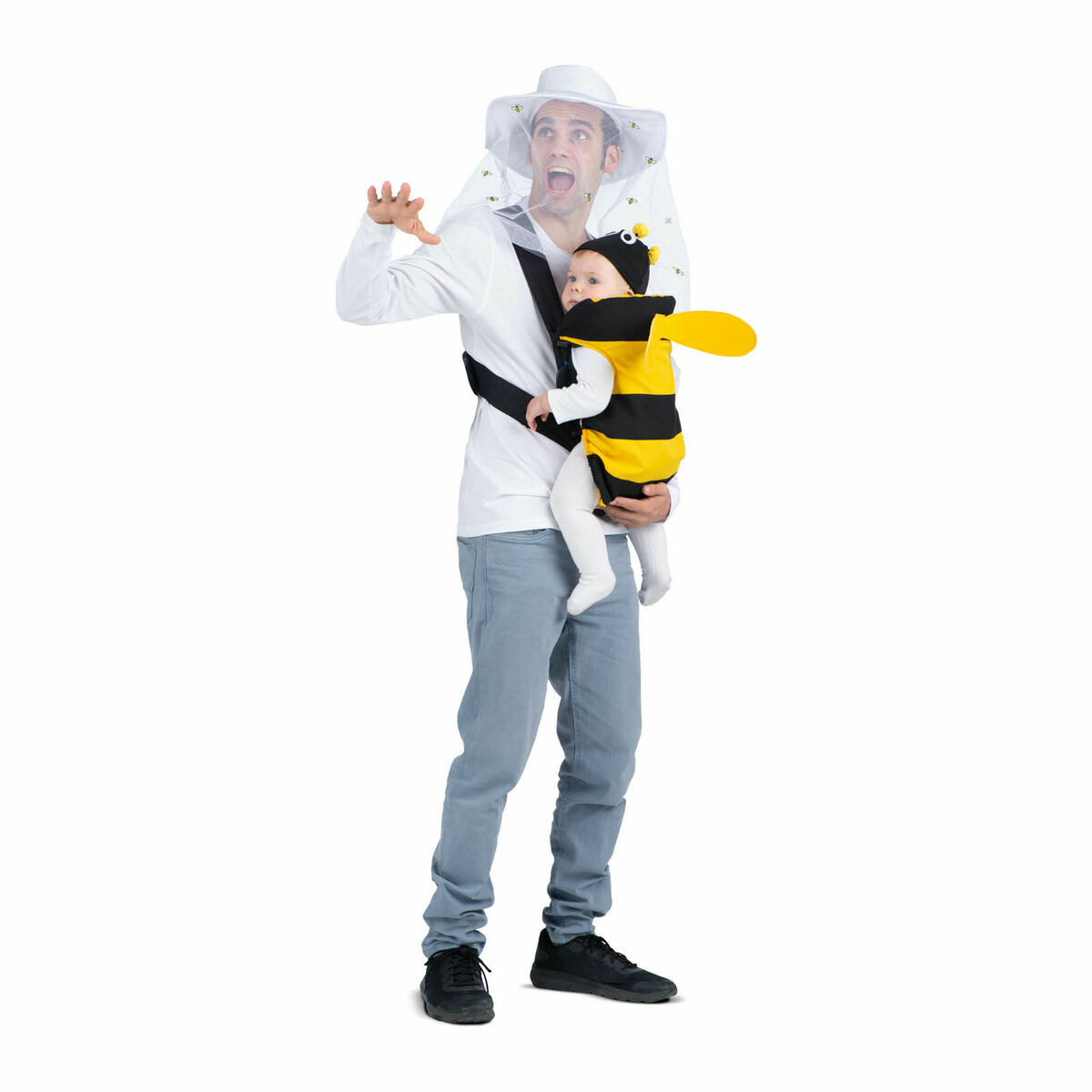 Maskeraddräkt vuxna My Other Me Nyfödd Bi Biodling - 5