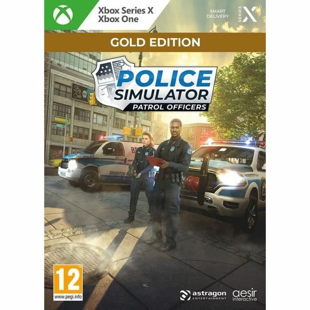 Xbox Series X Videospel Microids Police Simulator: Patrol Officers - Gold Edition