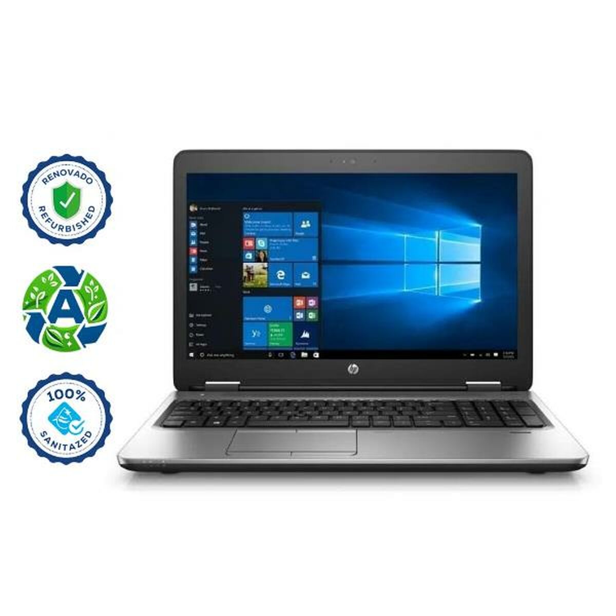 Bärbar dator HP ProBook 650 G3 15" Intel Core i7-7600U 8 GB RAM 256 GB SSD Qwerty Spanska (Renoverade A) - 2
