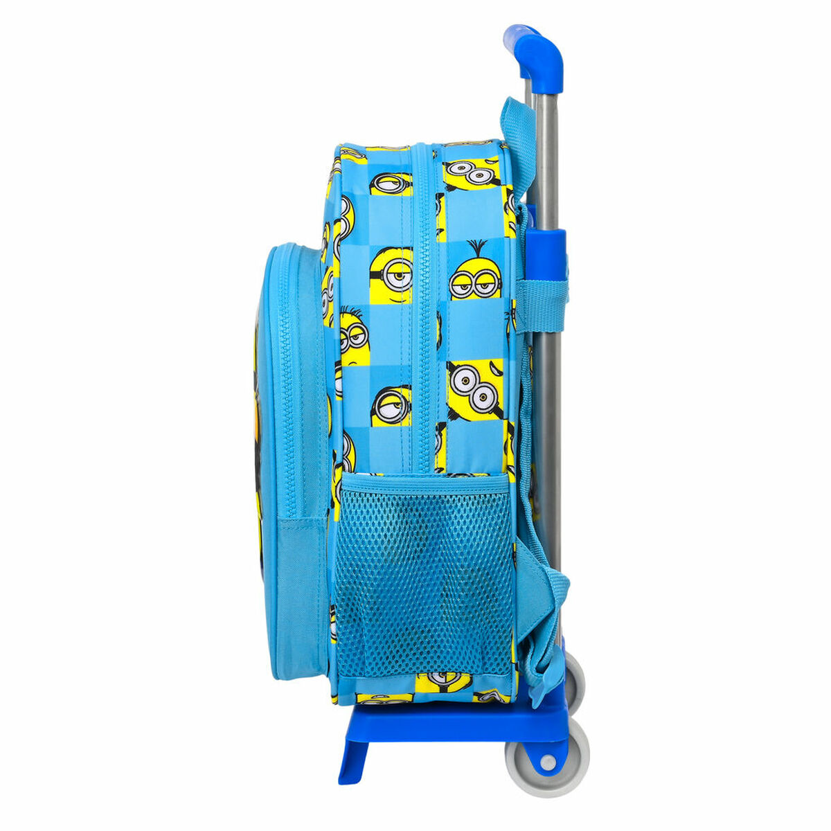 Skolväska med hjul Minions Minionstatic Blå (26 x 34 x 11 cm) - 6