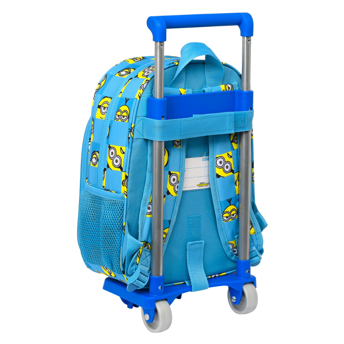 Skolväska med hjul Minions Minionstatic Blå (26 x 34 x 11 cm) - 5