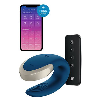Dubbelvibrator Dual Stimulation Vibe Love Satisfyer Double Love