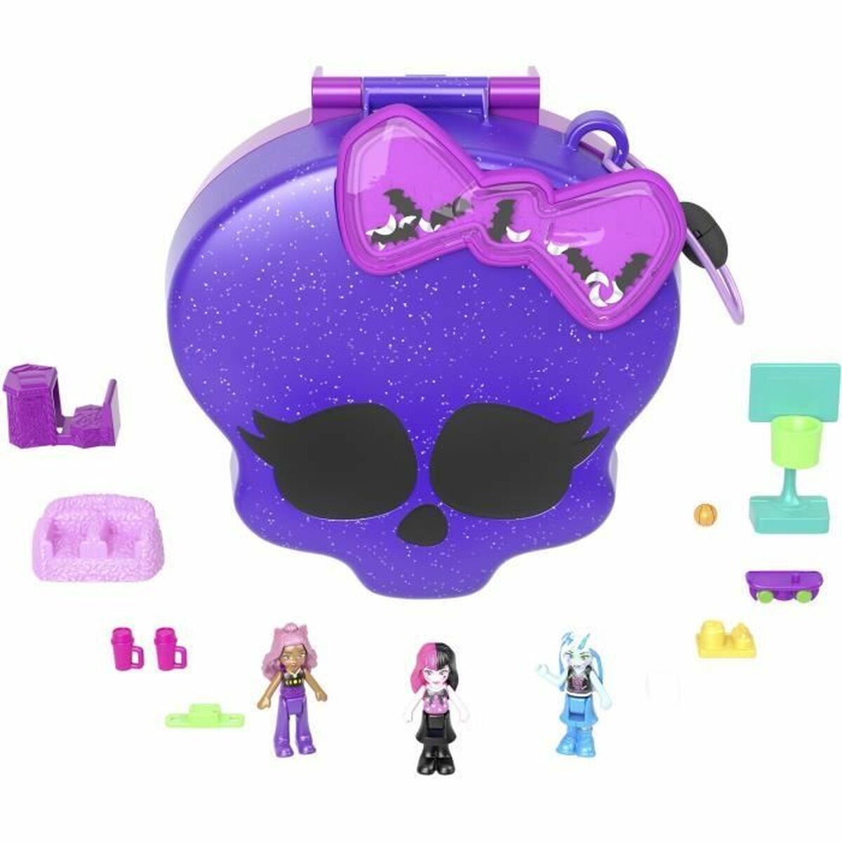 Docka Polly Pocket COFFRET MONSTER HIGH - 5