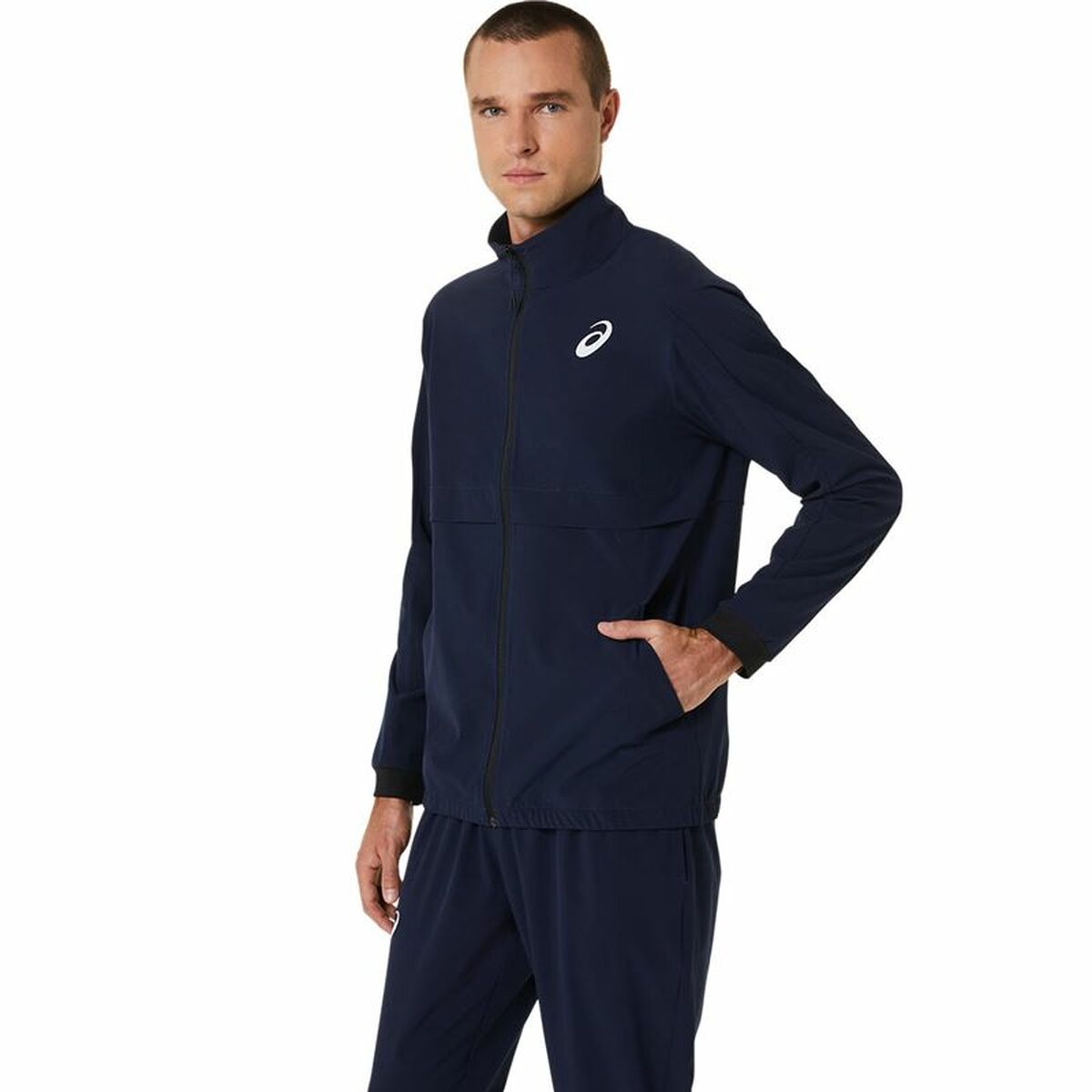 Träningsjacka Herr Asics Match Blå - 3