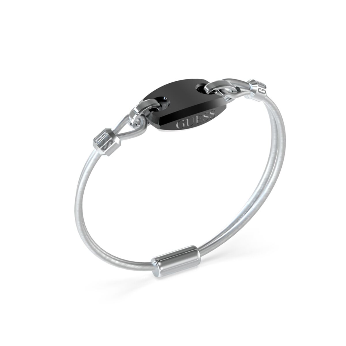 Herrarmband Guess JUMB05041JWSTBKS Svart