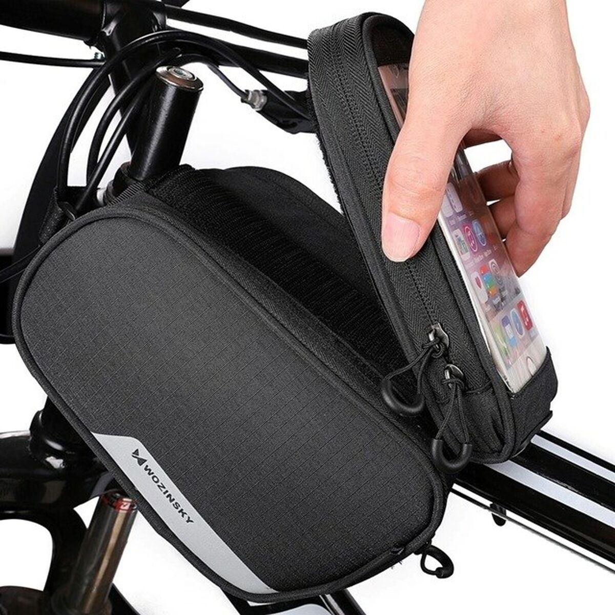Cykelpåse Wozinsky WBB7BK - 3