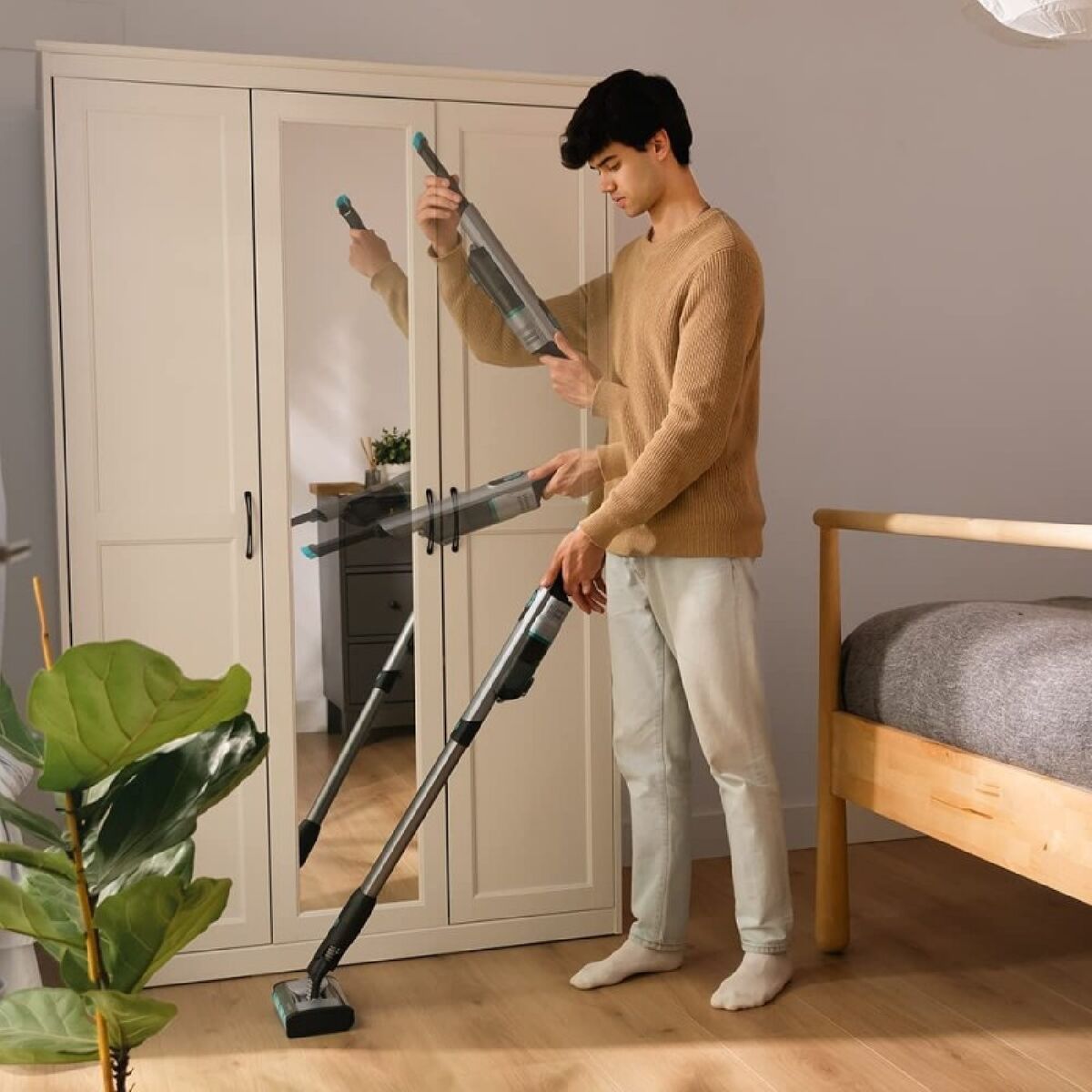 Sladdlös Dammsugare Cecotec Scoba 2100 Twice 210 W (Renoverade D) - 3