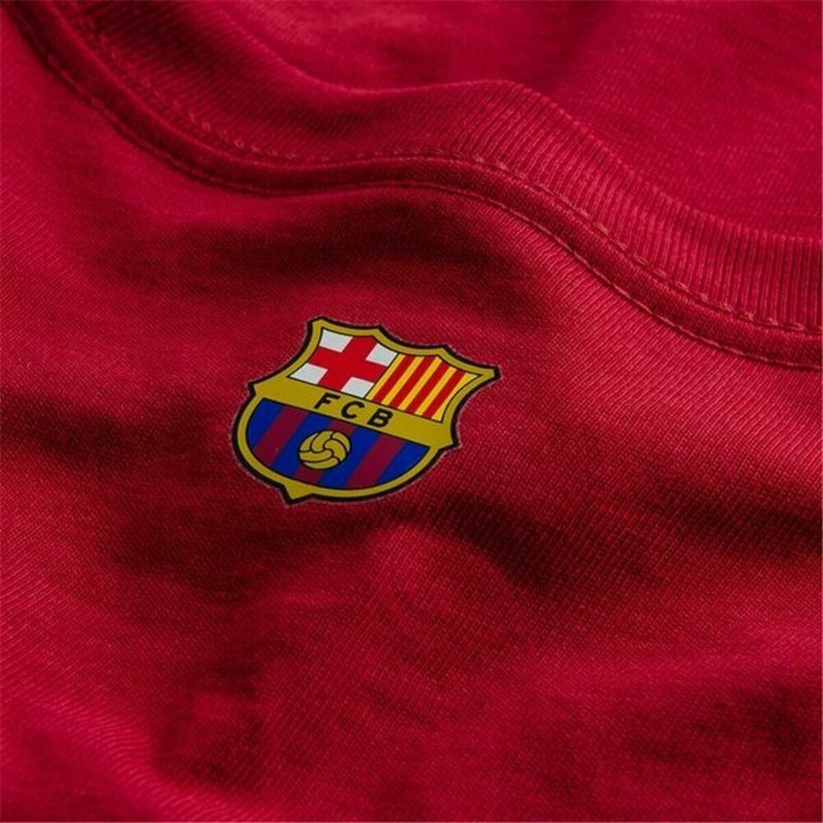 Barn T-shirt med kortärm Nike FC Barcelona Club Röd - 3