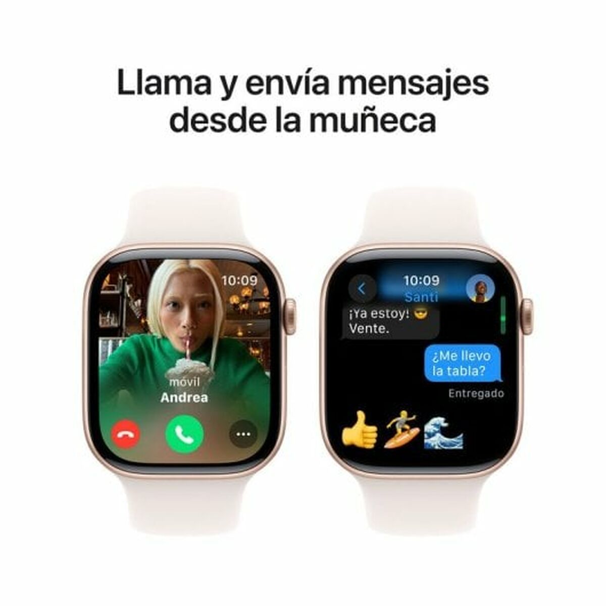 Smartklocka Apple Series 10 GPS 42mm Rosa Ø 46 mm - 7