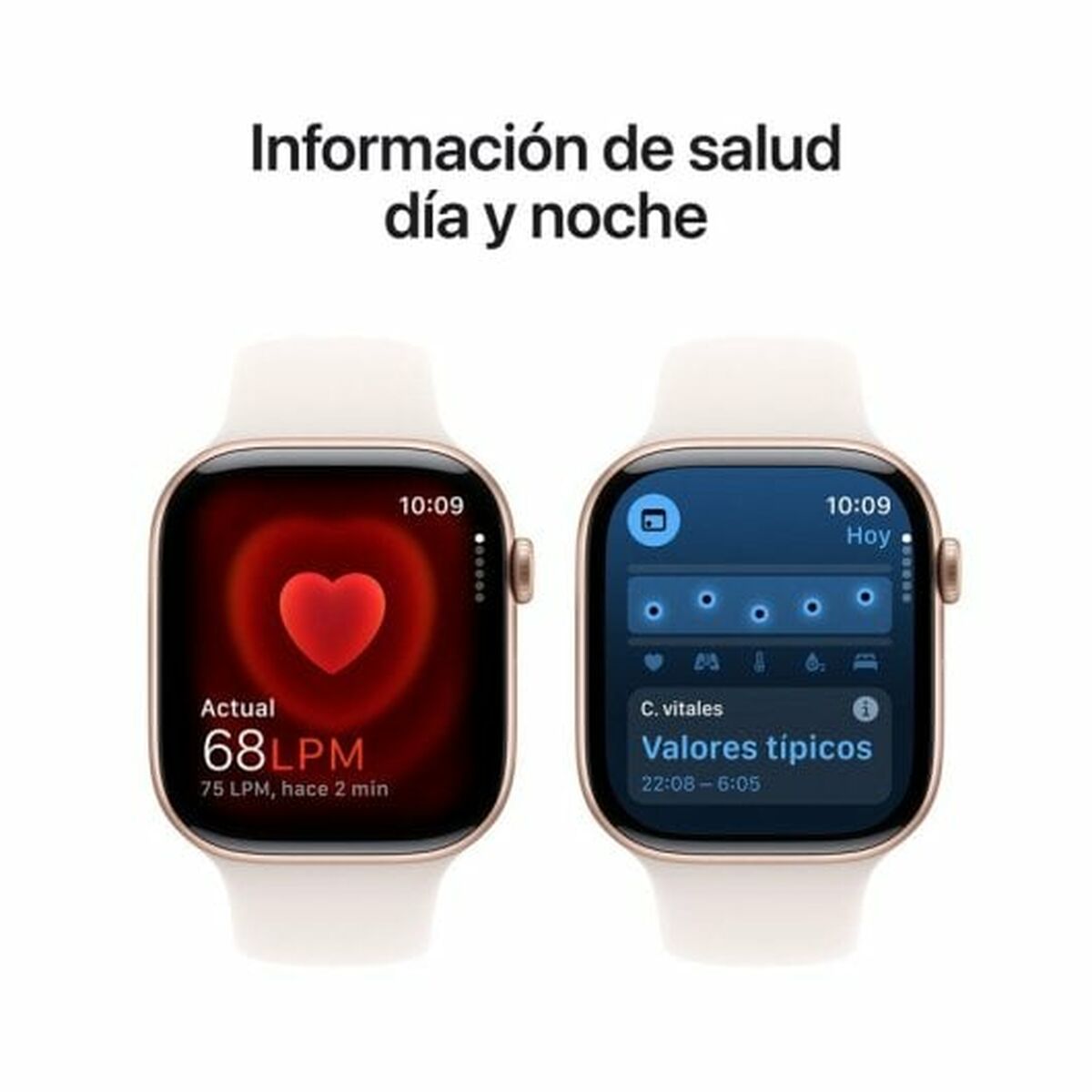 Smartklocka Apple Series 10 GPS 42mm Rosa Ø 46 mm - 5
