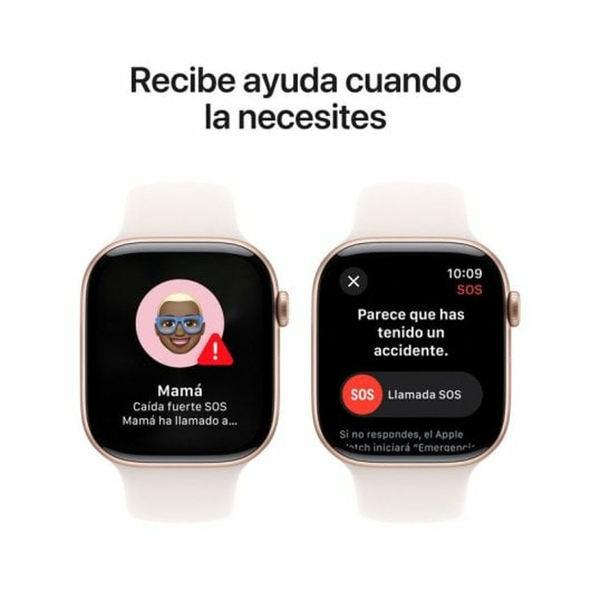 Smartklocka Apple Series 10 GPS 42mm Rosa Ø 46 mm - 6