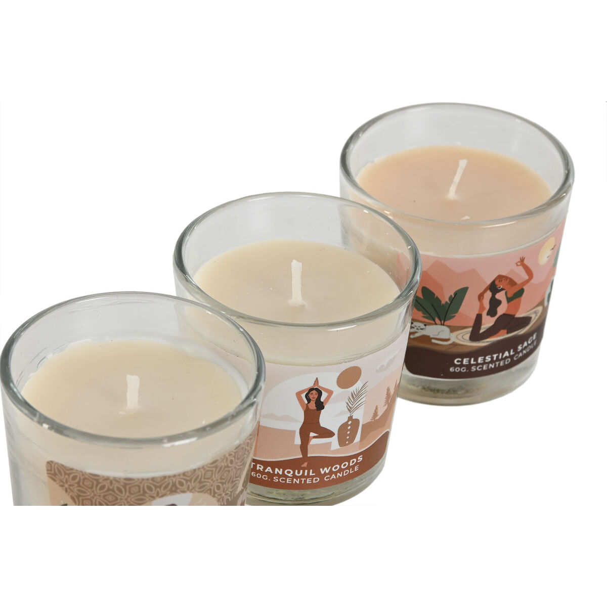 Doftljus Home ESPRIT Urban 60 g (3 antal) - 2