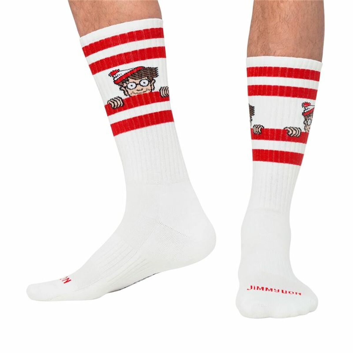 Strumpor Jimmy Lion Athletic Wally Vit 41-46 - 3