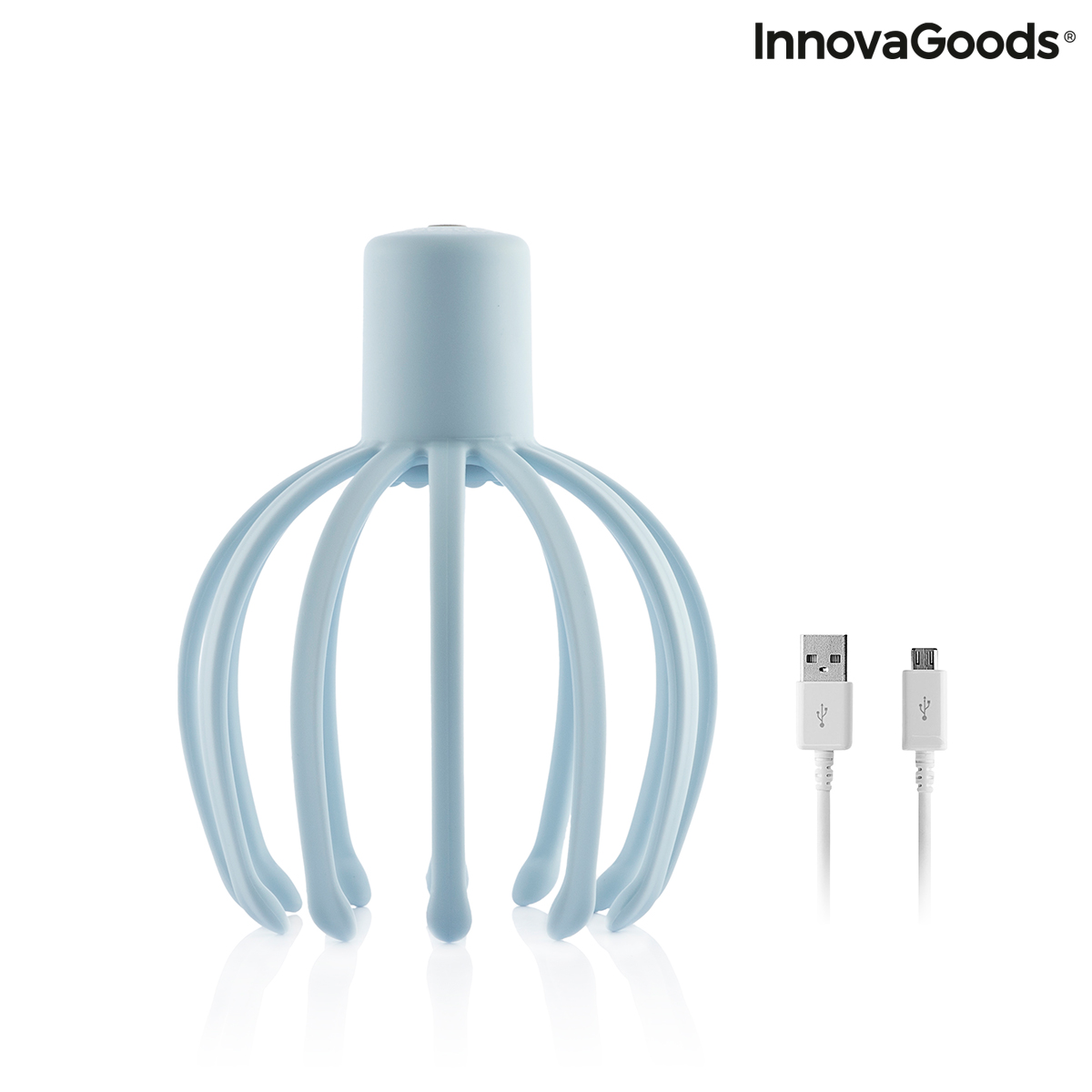 Massager med omladdningsbart huvud Helax InnovaGoods - 4