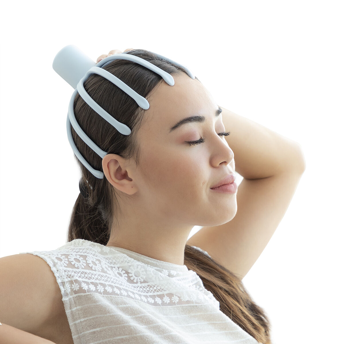 Massager med omladdningsbart huvud Helax InnovaGoods - 13