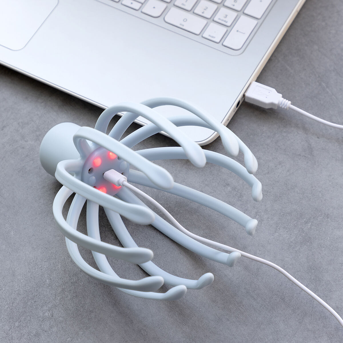 Massager med omladdningsbart huvud Helax InnovaGoods - 34